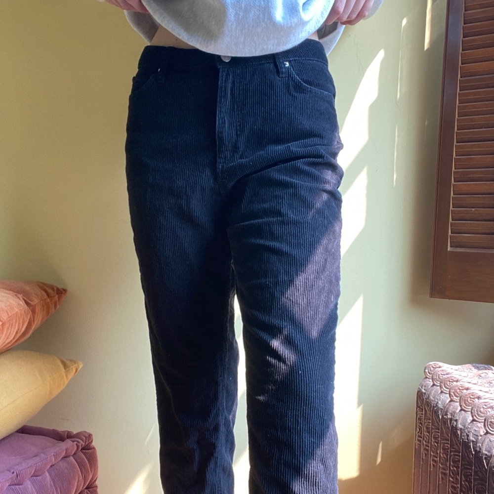 Black Urban Outfitters Corduroy Pants
